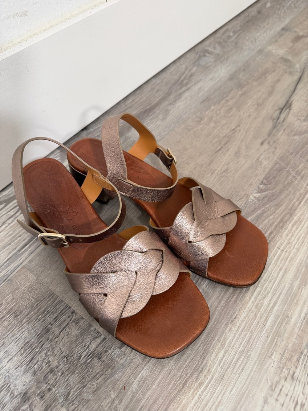 Chie Mihara Leather Sandals